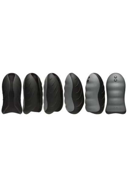 OptiMALE™ - SECONDSKYN™ Silicone Warming Stroker - Vibrating - Rechargeable