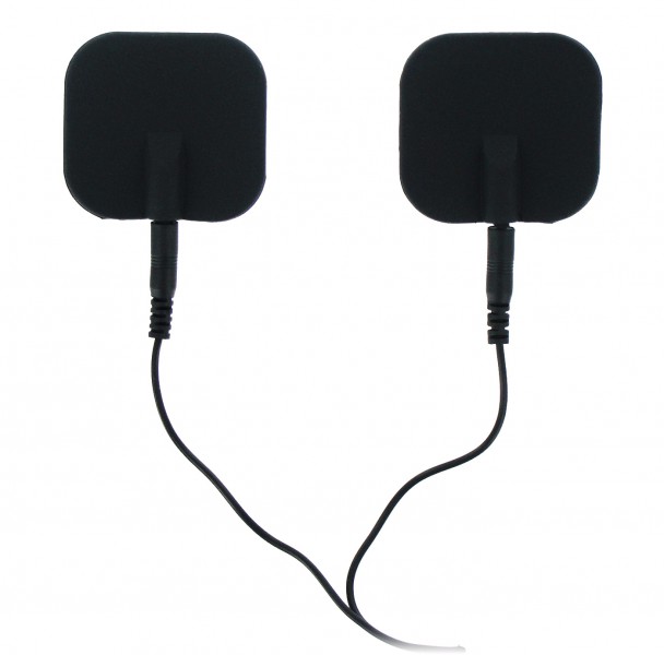 Zeus Deluxe Black Electro Pads 2-Pack
