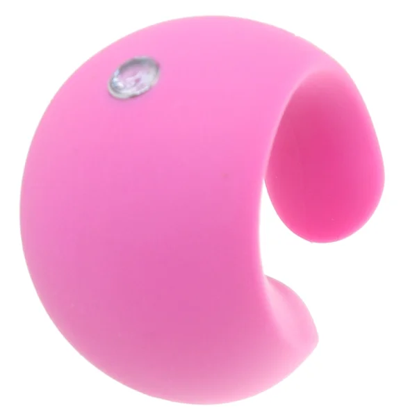 LuvMor O's Rechargeable Silicone Waterproof Clitoral Finger Vibrator By CalExotics