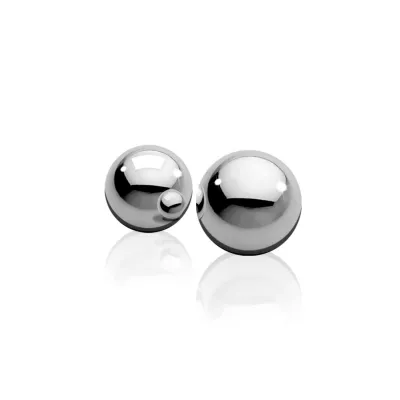 Medium Weight Ben Wa Balls Silver