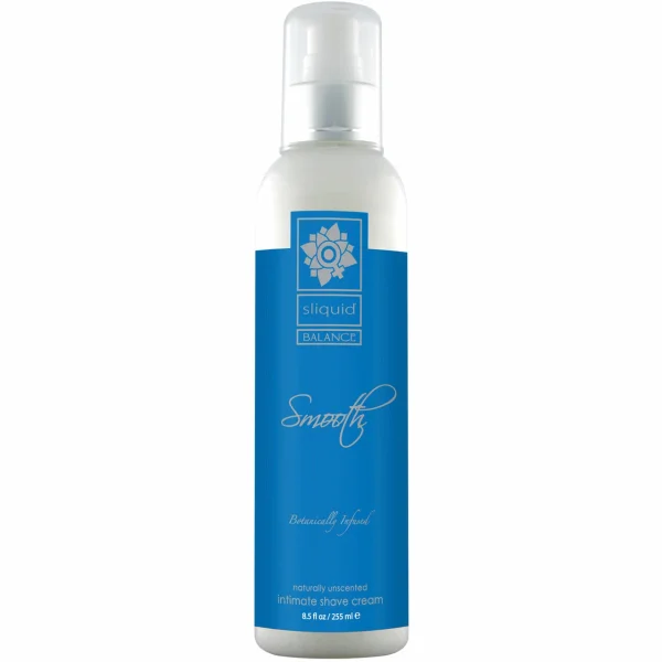Sliquid Balance Smooth Naturally Unscented Shave Cream 8.5 fl oz