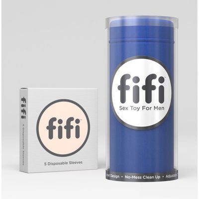 Fifi Reusable Stroker Blue