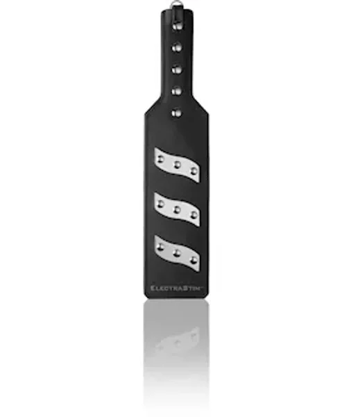 Electrapaddle Leather Spanking Paddle - Black — image 6 of 6