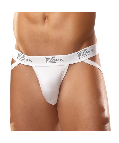 White jockstrap