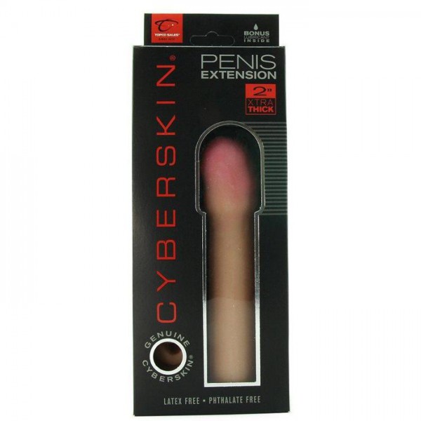 CyberSkin 2" Xtra Thick Transformer Penis Extension