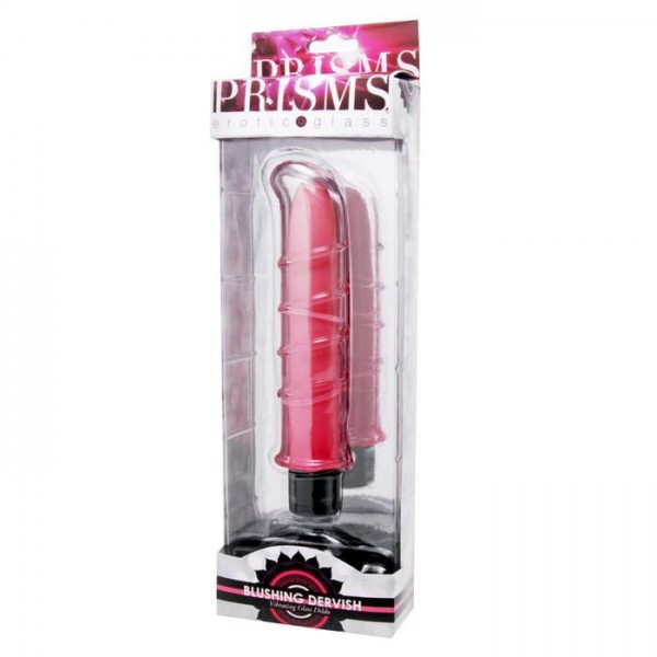 Blushing Dervish Vibrating Glass Dildo