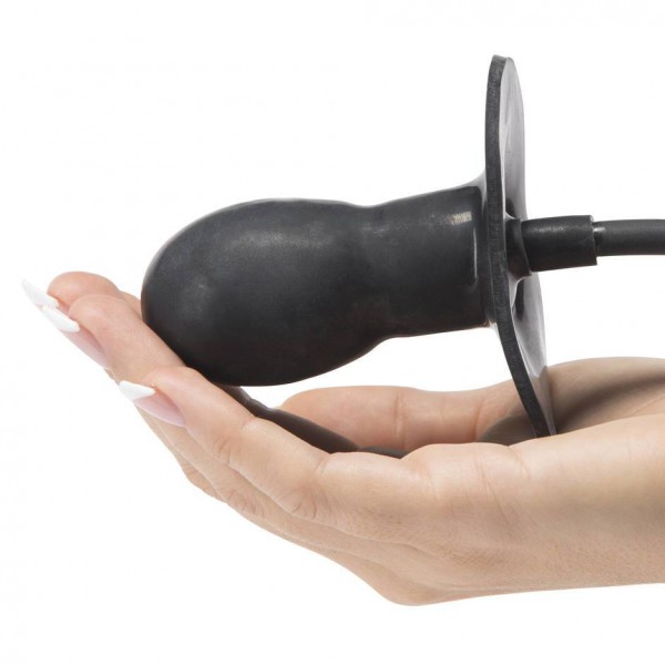 Cock Locker Inflatable Foam Core Ball Butt Plug 6 Inch