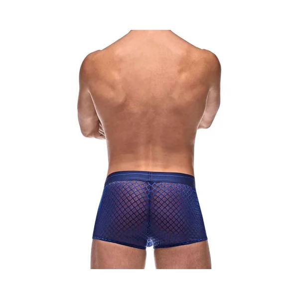 Mp Diamond Mesh Mini Short Nav Med
