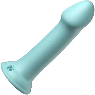 Dillio Platinum Big Hero Silicone 6 Suction Cup Dildo Teal