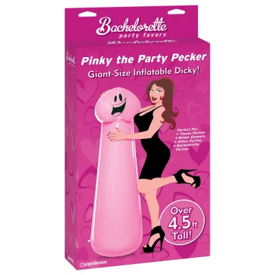 Pipe Dreams Bachelorette Party Favors Pinky the Party Pecker Giant Size Inflatable Dicky
