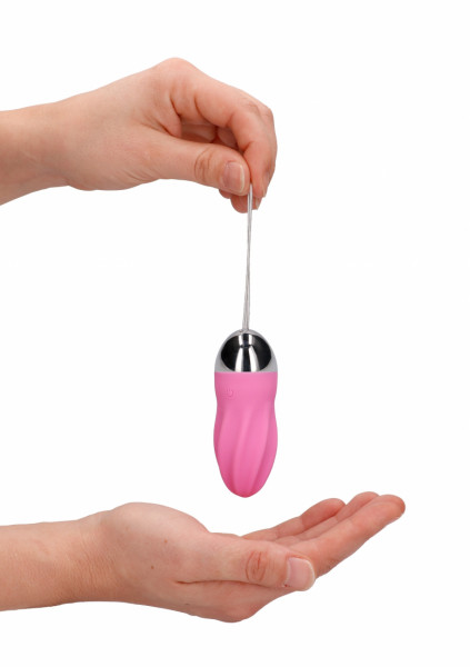 George - Rechargeable Remote Control Vibrating Egg - Pink - What Are Vibrating Love Eggs