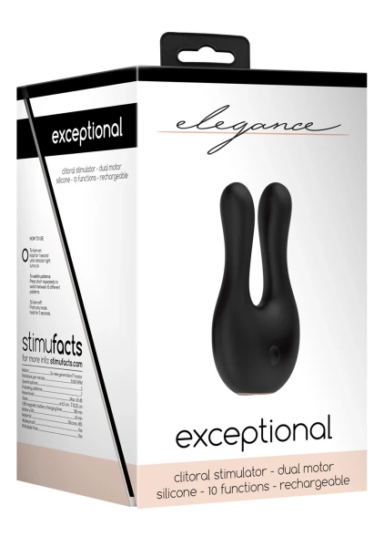 Elegance Exceptional Dual Motor Clitoral Stimulator