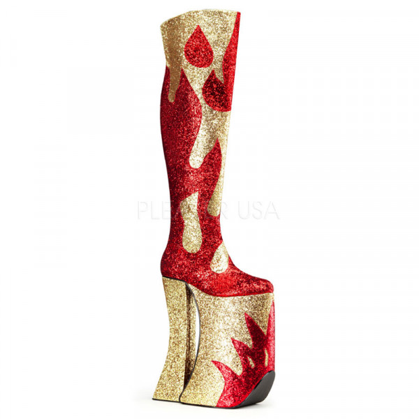 SPLASHY-3020 - 11" Heel, 9 3/4" PF Thigh Boot