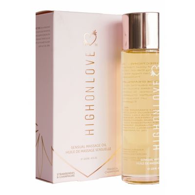 Massage Oil Strawberries Champagne 120 ml The Best Massage Oil For Couples