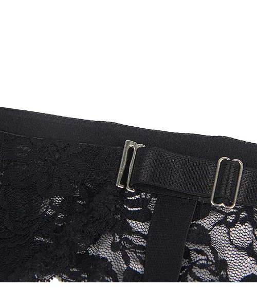Gorgeous lace garterbelt set queen