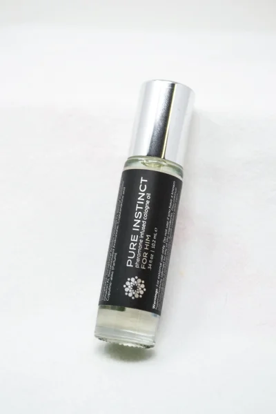 Pure Instinct Black - Pheromone Cologne Oil Roll On .34 oz