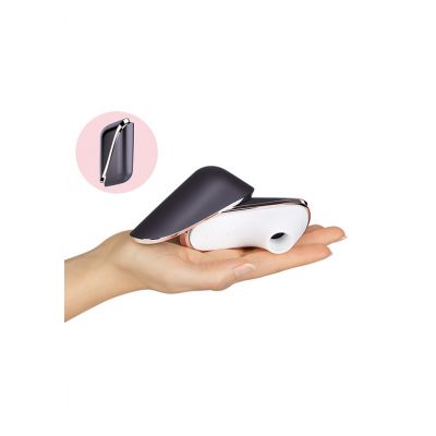 Traveler Air Pulse Stimulator Black Clitoral Stimulation
