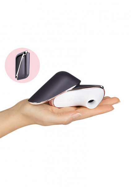 Traveler Air Pulse Stimulator - Black - Clitoral Stimulation