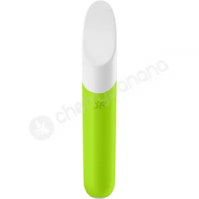 Satisfyer Ultra Power Bullet 7 Green Curved Tip Clit Vibrator