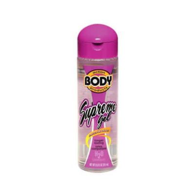Body Action Supreme Water Based Gel Lubricant 8 5 Fl Oz