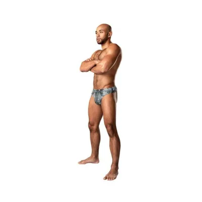 Women s Lingerie Male Power Dirty Denim Thong Denim Print L xl