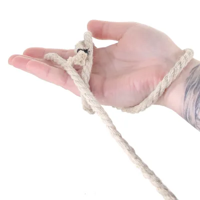 Merci Bind Tie Hemp 50ft Bondage Rope in Natural