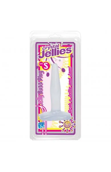 Crystal Jellies Jelly Butt Plug Small - Clear — image 4 of 4