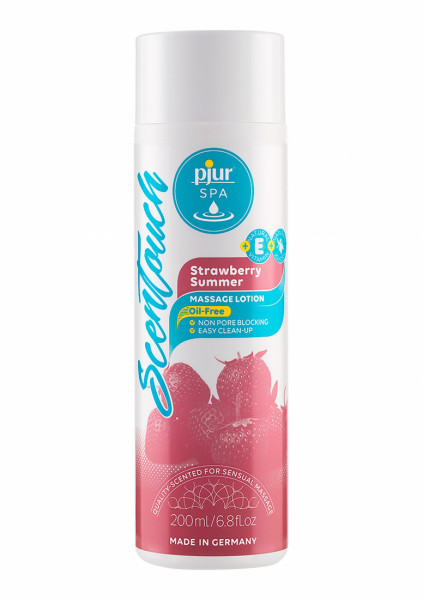 Pjur SPA - Strawberry Summer - 200 ml - Massage Oil For Couples