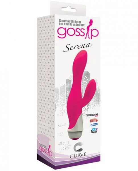 Serena 7 Function Waterproof Silicone Vibrator Pink — image 4 of 4
