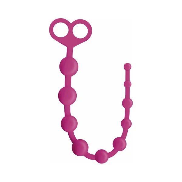 Perfect 10 Silicone Anal Beads