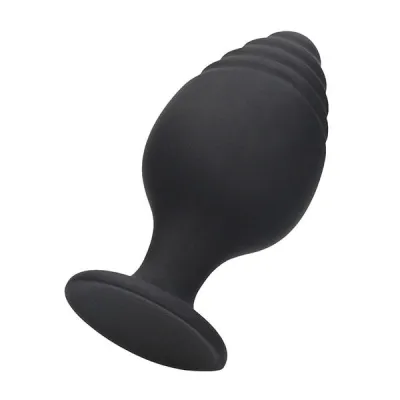 Ouch Silicone Rippled Butt Plug Training Set