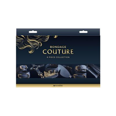 Bondage Couture 6 Piece Kit Blue