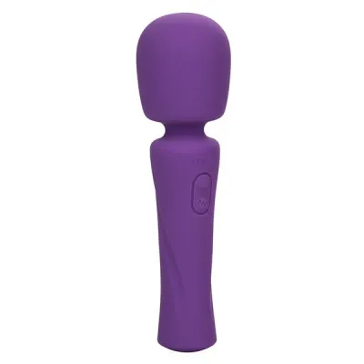 Stella Liquid Silicone Massager Purple Wand Vibrator