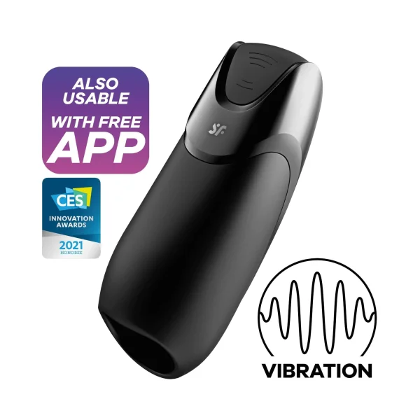 Men Vibration+ Vibrator - Black