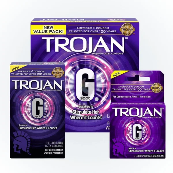 Trojan "G Spot" Premium Condoms | Targeted Stimulation
