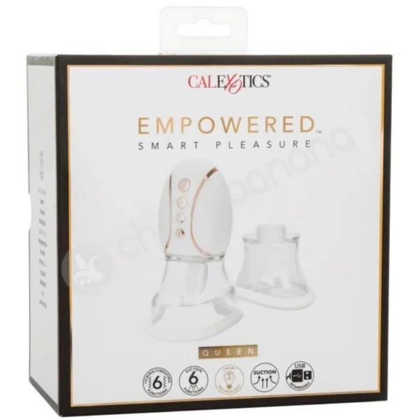 Empowered Smart Pleasure Queen Clitoral Suction Pump & Vibration With Tongue Flickering