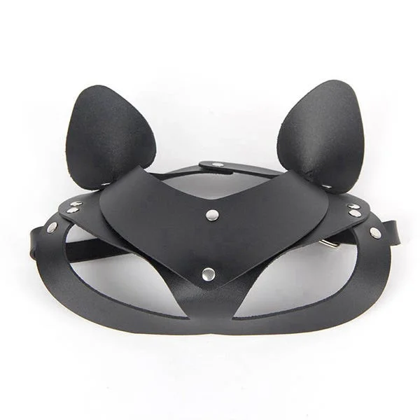 Ohyeah Lingerie Vegan Leather Cat Eye Mask