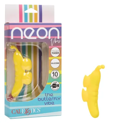 Neon Vibes the Butterfly Vibe Yellow