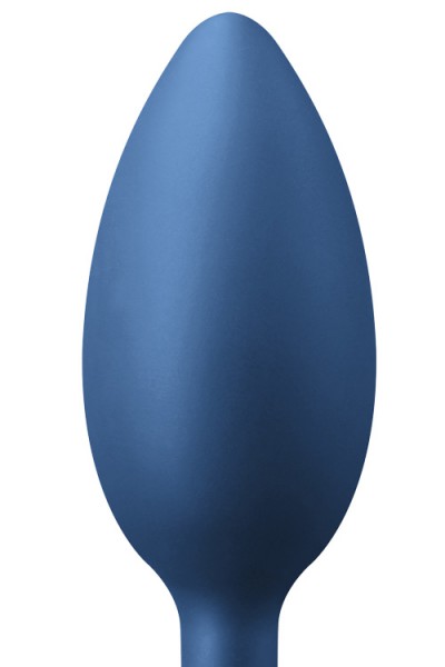 nsnovelties 4.7" Vibrating Heavyweight Silicone Butt Plug