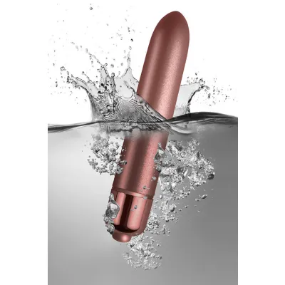 Rocks Off Touch Of Velvet Rose Gold 3 5 Bullet Vibrator