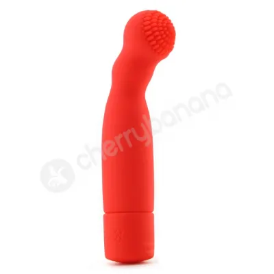 Simply Silicone 8 X Midi G s Red G tickler Vibrator