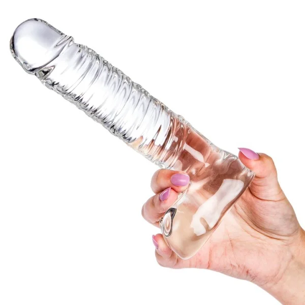 Glacier Glass Deep Desire Dildo – 8.5 Inch — image 5 of 5