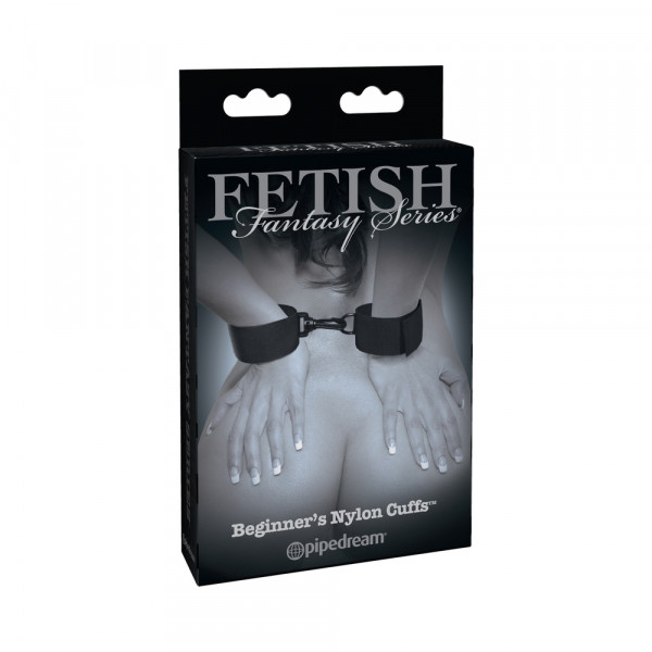 Fetish Fantasy Beginner's Beginner's Nylon Cuffs Black