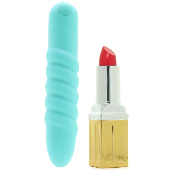 Maia Lola Rechargeable Twisty Bullet Vibrator - Teal