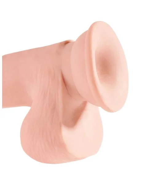 King Cock Plus 7.5 Inch Triple Density Cock With Balls - Flesh - 7.5 Inch
