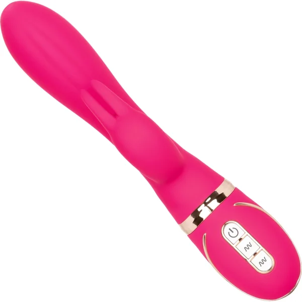 Jack Rabbit Signature Silicone Ultra-Soft Rabbit Dual Stimulation Vibrator by CalExotics