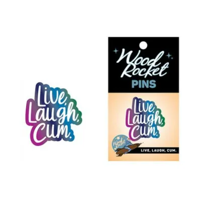 Live Laugh Cum Pin