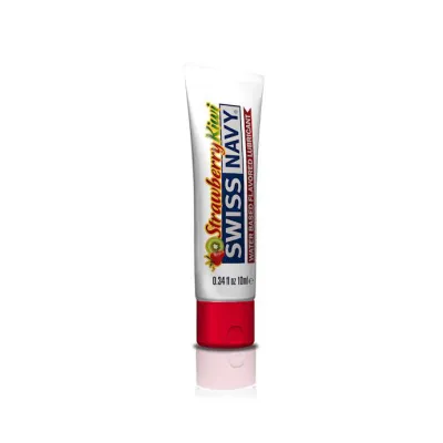 Swiss Navy Strawberry Kiwi Flavoured Lubricant 10ml 10ml