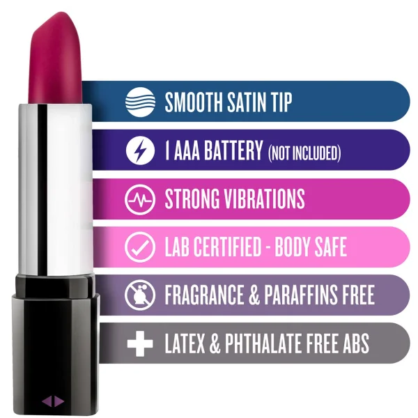 Rose Lipstick Vibe by Blush Novelties