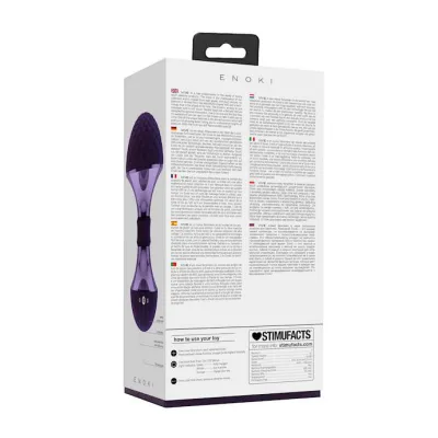 Enoki Bendable Massager Purple 4 Inch